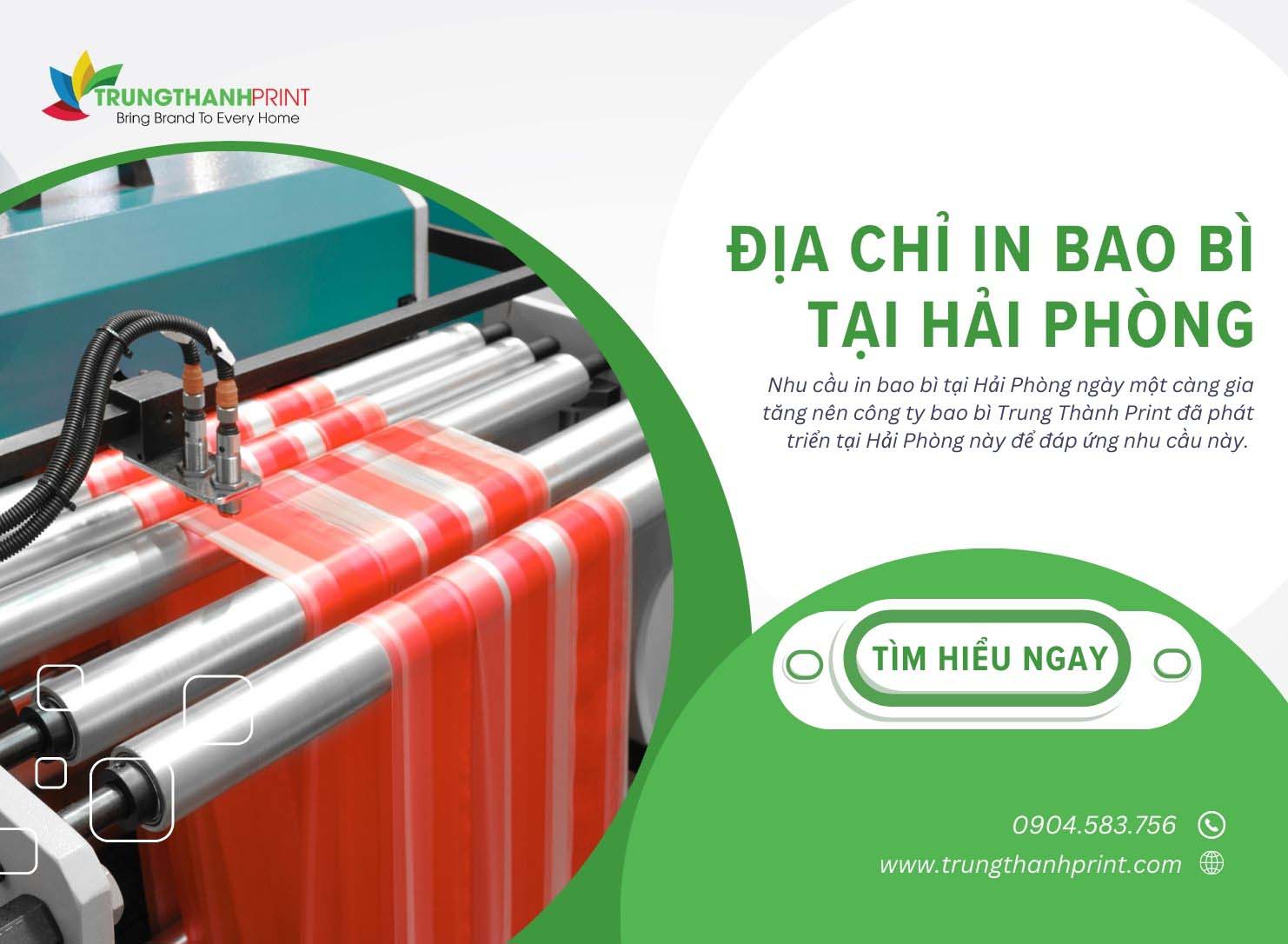 Địa chỉ in bao bì tại Hải Phòng