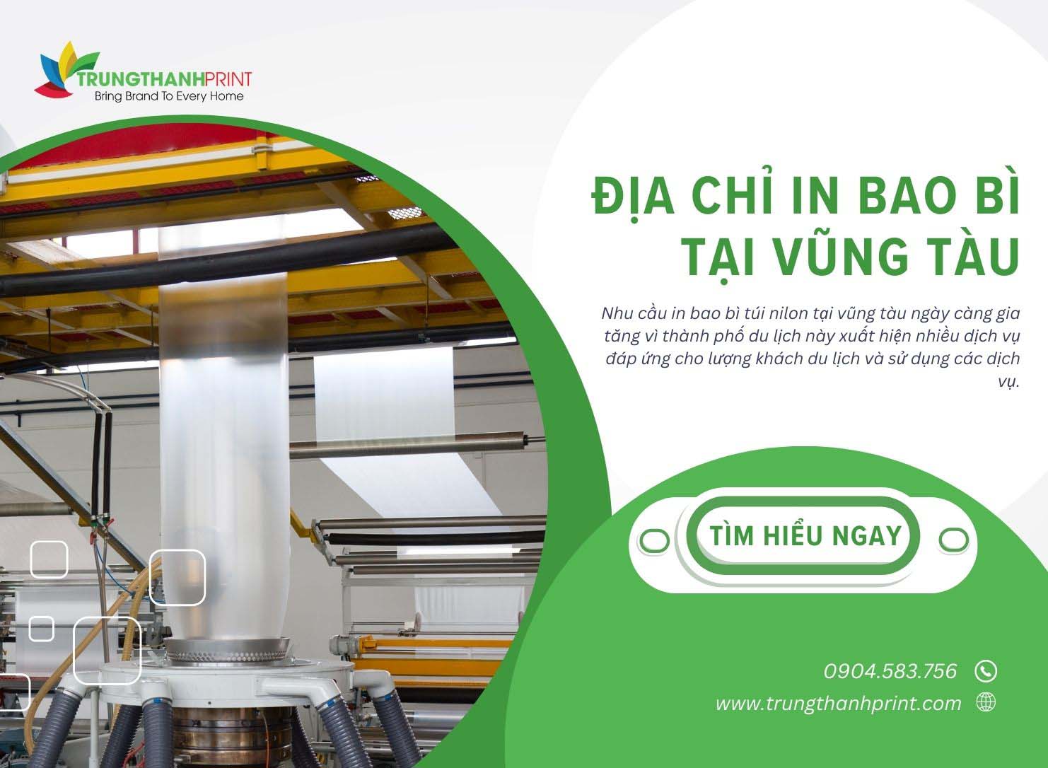 In ấn và phân phối bao bì nilon tại Vũng Tàu
