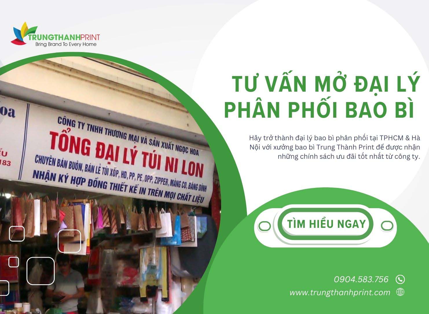 Tư vấn mở đại lý phân phối bao bì uy tín
