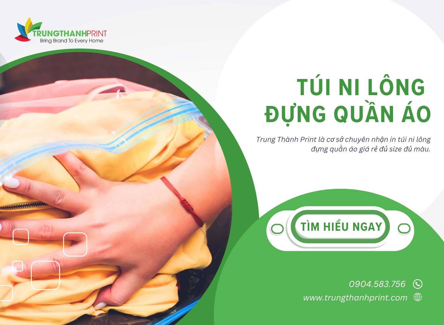 Túi Ni Lông Đựng Quần Áo