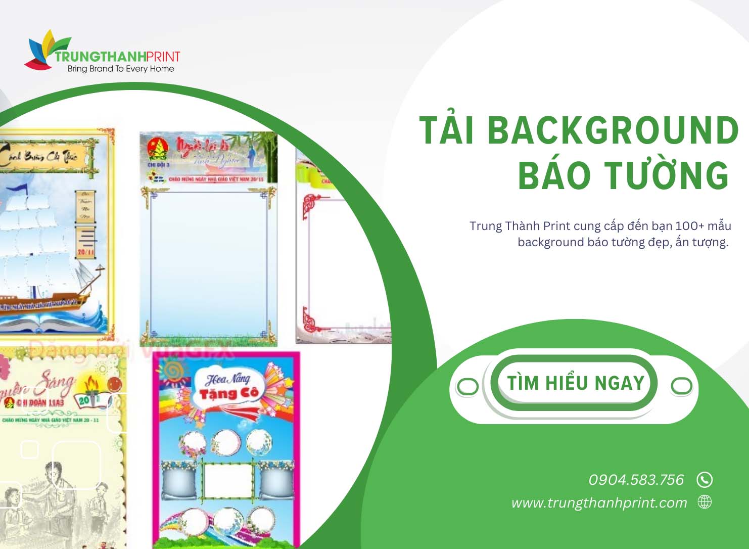 100+ Mẫu Background Báo Tường Ấn Tượng Nhất