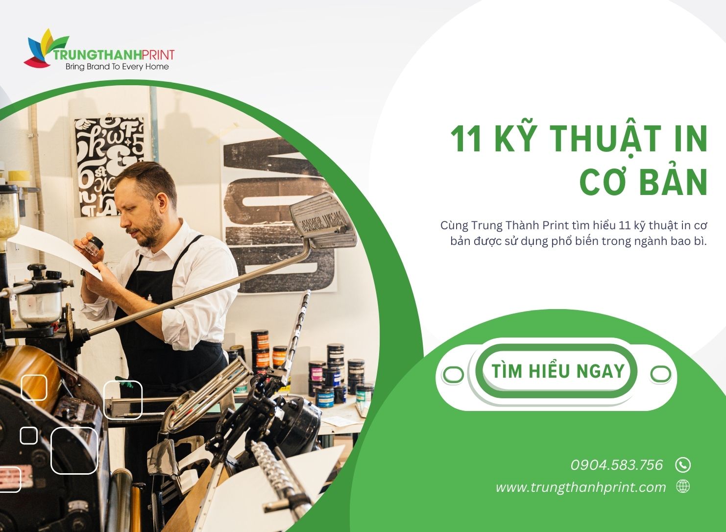 Top 11 kỹ thuật in cơ bản hiện nay