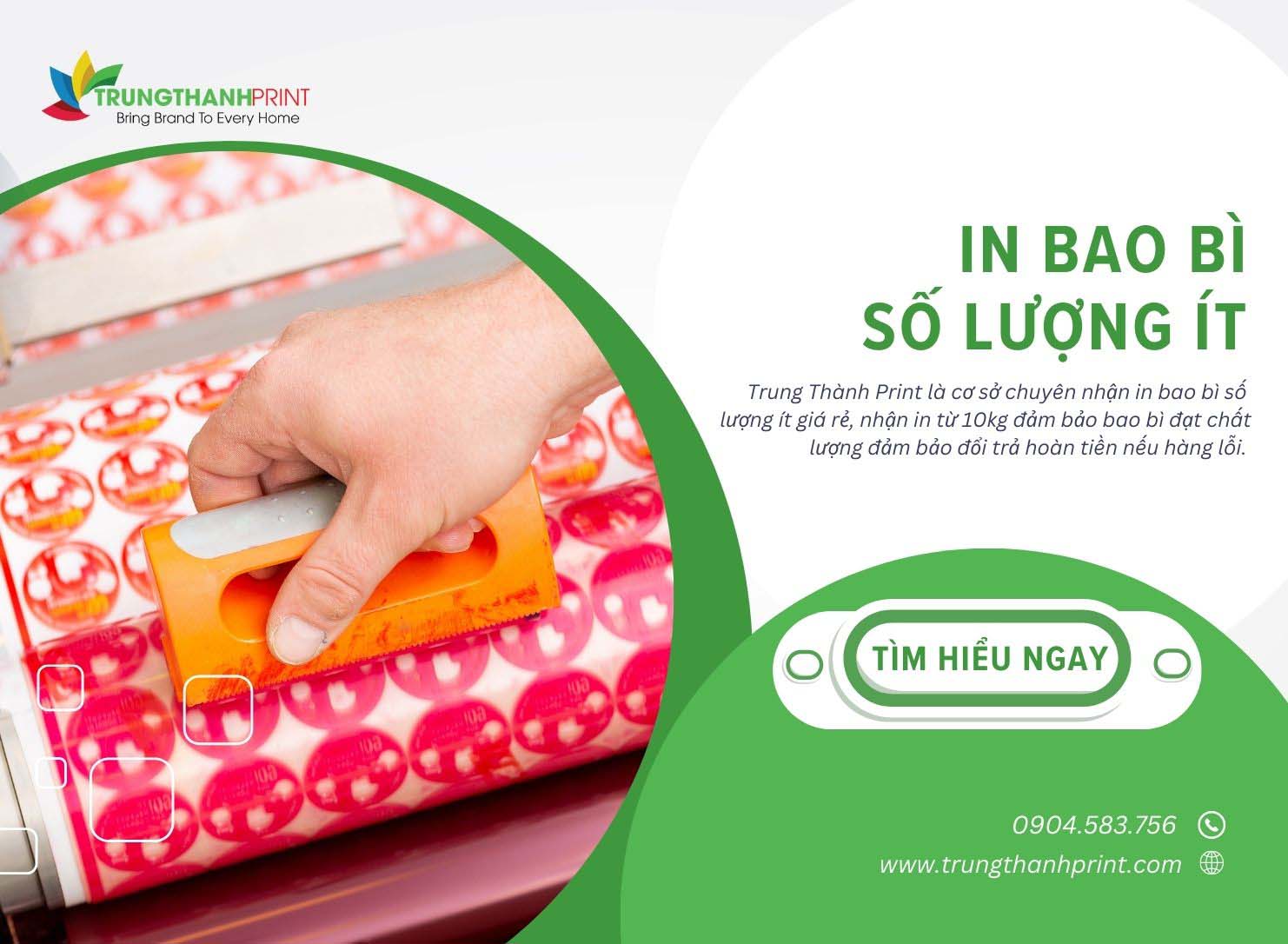 In Bao Bì Số Lượng Ít TPHCM