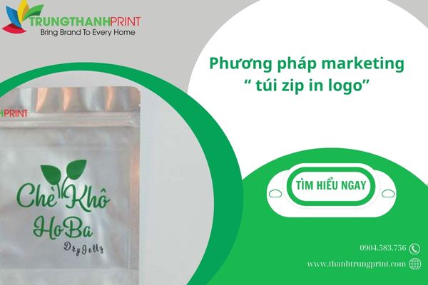 Túi Zip in logo tại Tp Hồ Chí Minh