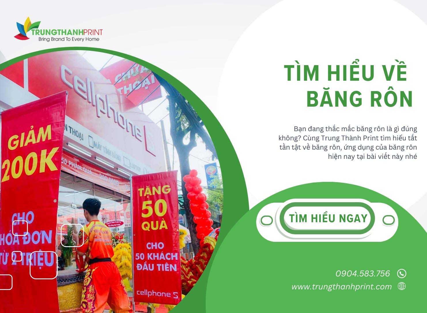 Băng rôn là gì? Phân Biệt Băng Rôn Với Banner, Standee, Poster