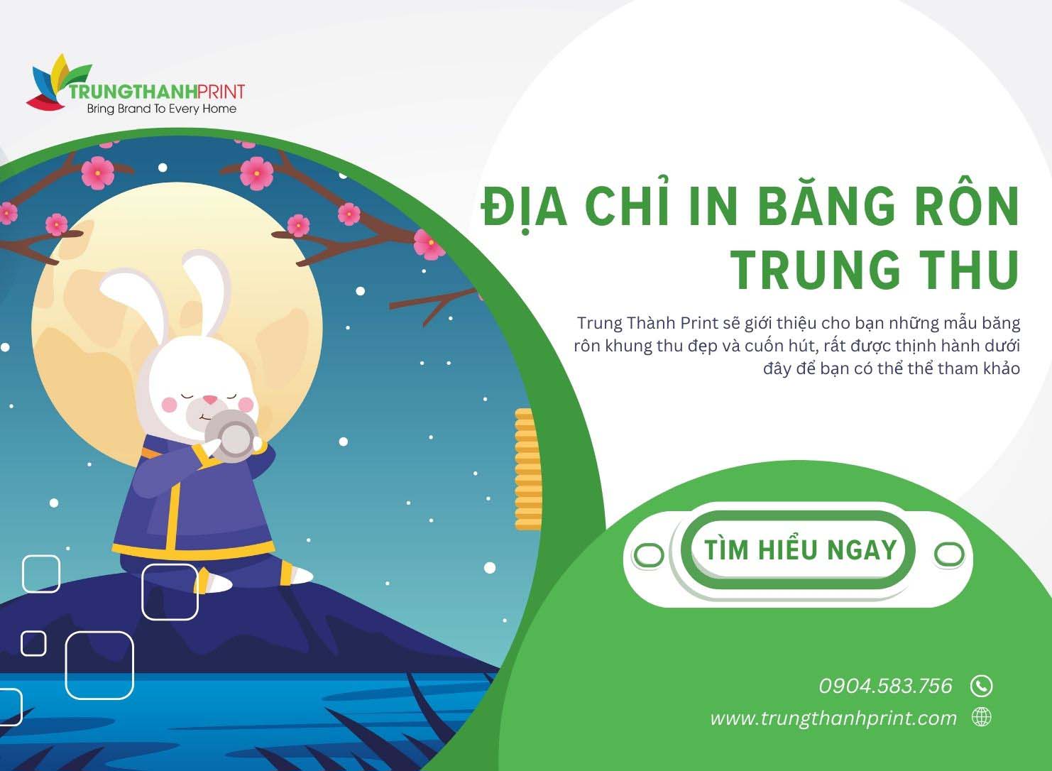 In Băng Rôn Trung Thu Ấn Tượng, Độc Đáo