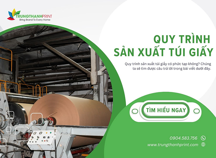 Quy Trình Sản Xuất Túi Giấy Giá Rẻ