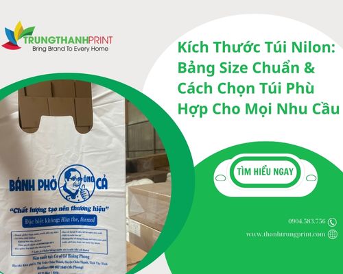 Kích Thước Túi Nilon: Bảng Size Chuẩn và Cách Chọn Túi