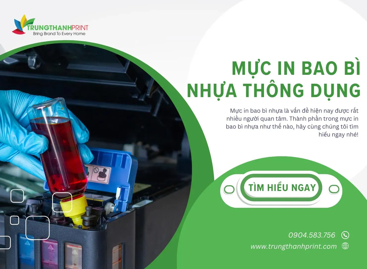 Mực in bao bì nhựa